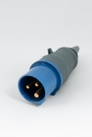 Вилка переносная 220v 16A 2p+ IEK