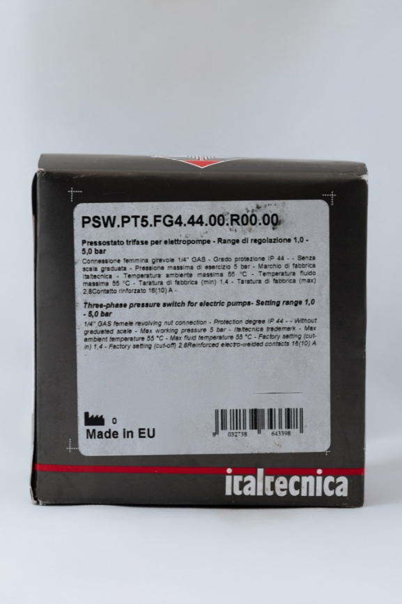 Реле давления воздуха Italtecnica type PT/5G фото 5